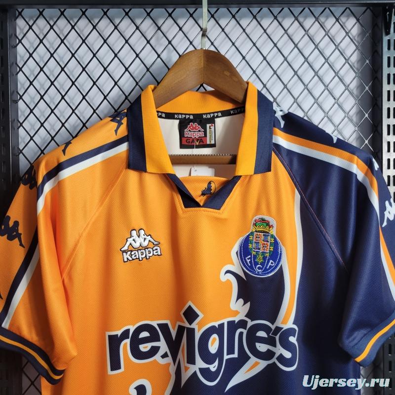 Retro 97-99 Porto Away Soccer Jersey