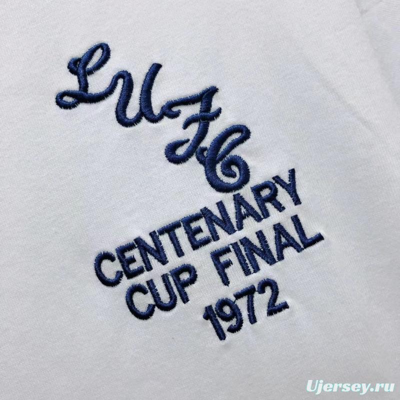 Retro 1972 Leeds United Home Soccer Jersey