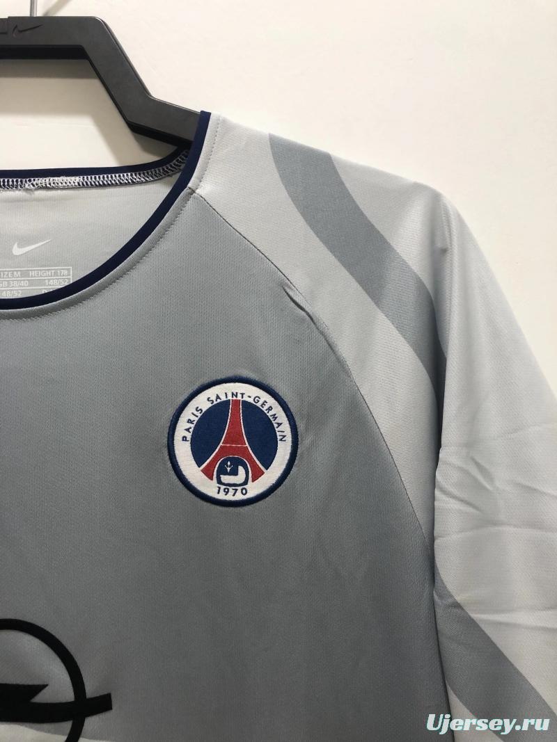 Retro 01/02 PSG Away Soccer Jersey