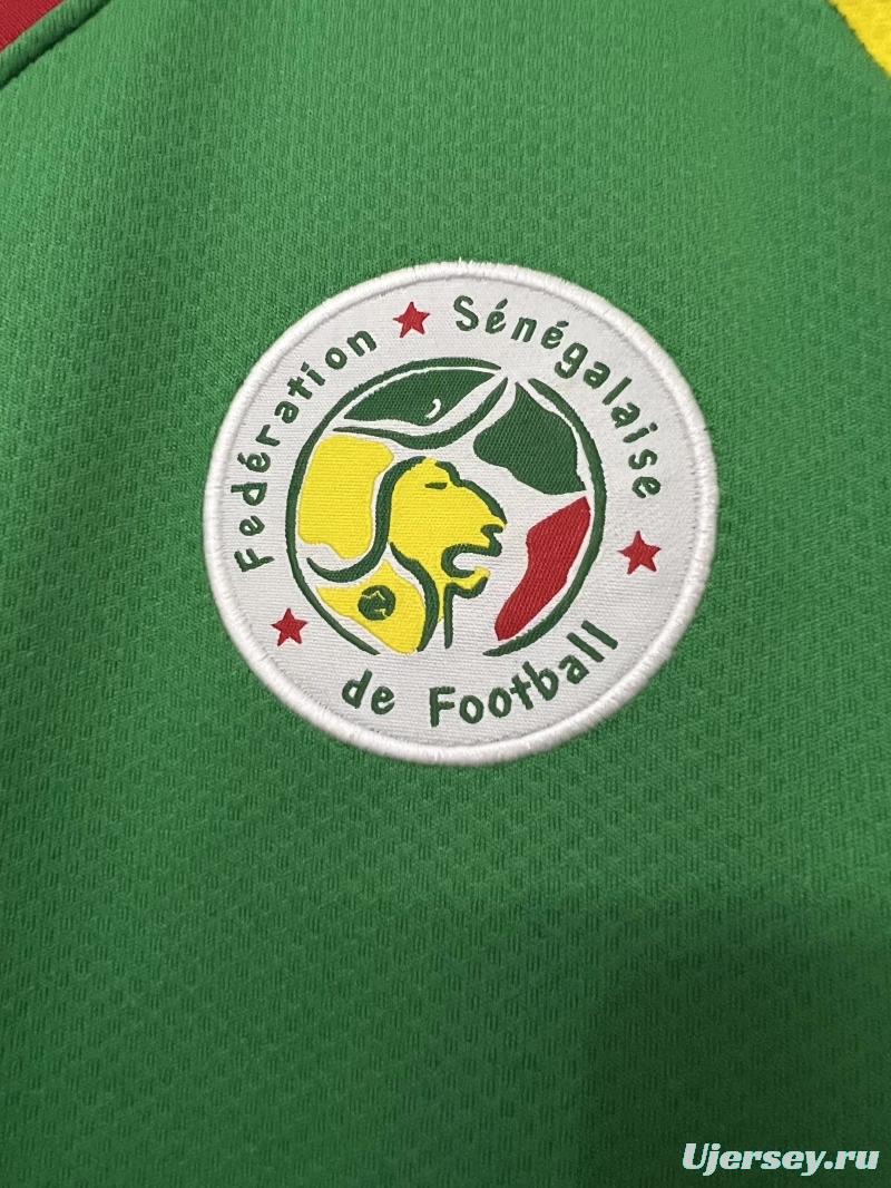 Retro 2002 Senegal Green Jersey