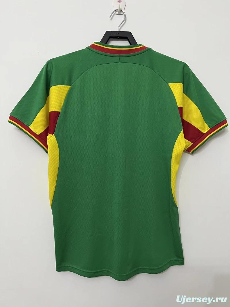 Retro 2002 Senegal Green Jersey