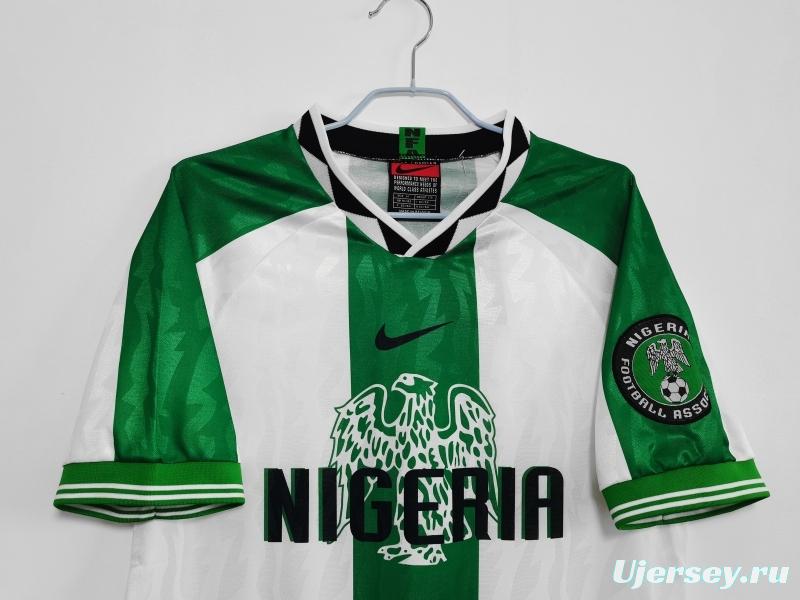 Retro 1996/98 Nigeria Away Soccer Jersey