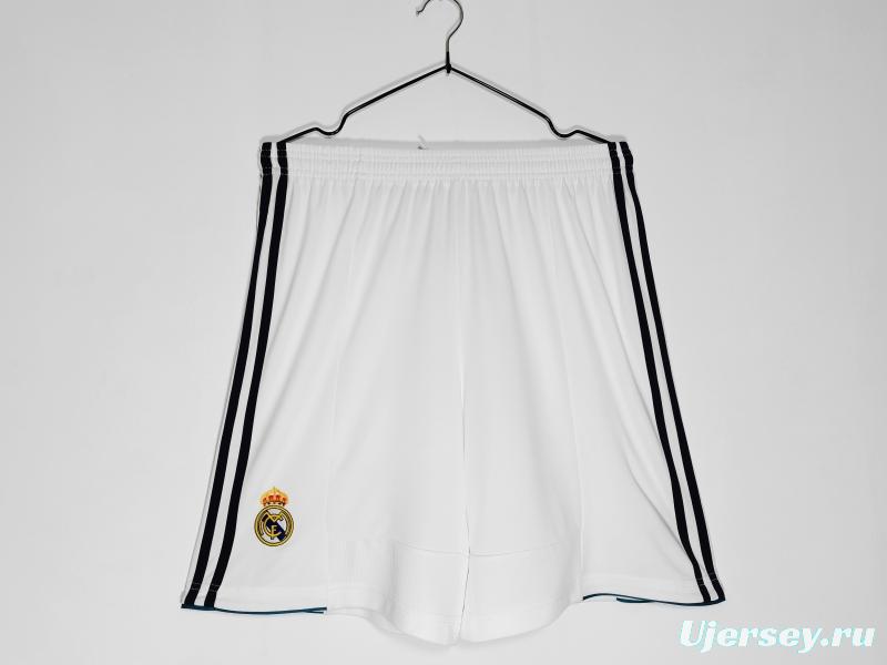 Retro 2012/13 Real Madrid Home Shorts Soccer Jersey