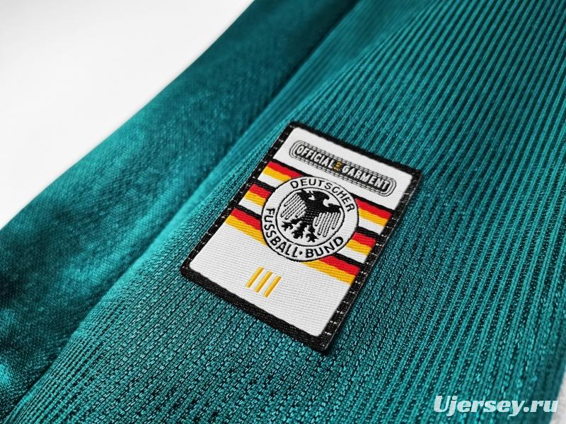 Retro 1998 Germany Away Soccer Jersey