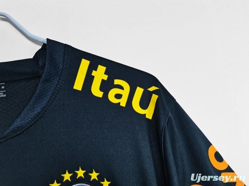 Retro 2020  Brazil Dark Green Home Soccer Jersey