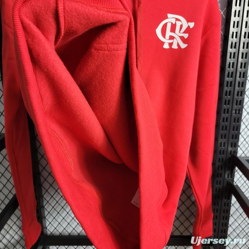 2022 Flamengo Men's And Women's Hoodie Red