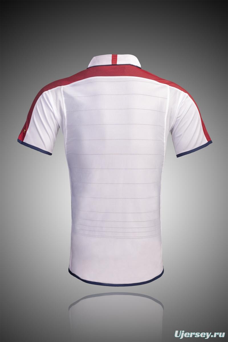 Retro 2004 England Home Soccer Jersey