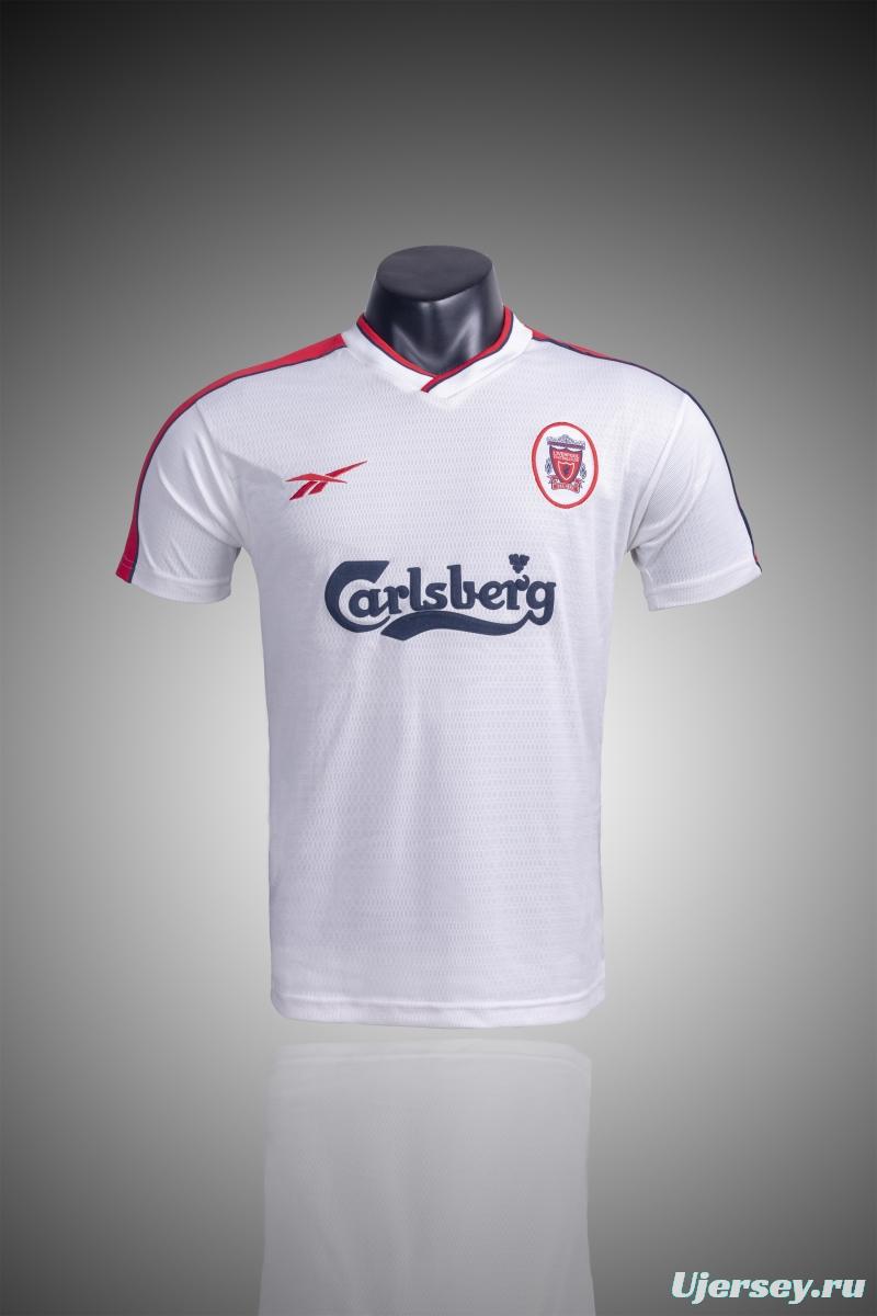 Retro 98/99 Liverpool Away Soccer Jersey