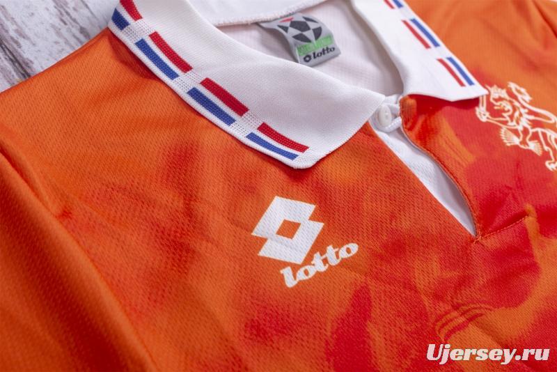 Retro 1996 The Netherlands Home Soccer Jersey