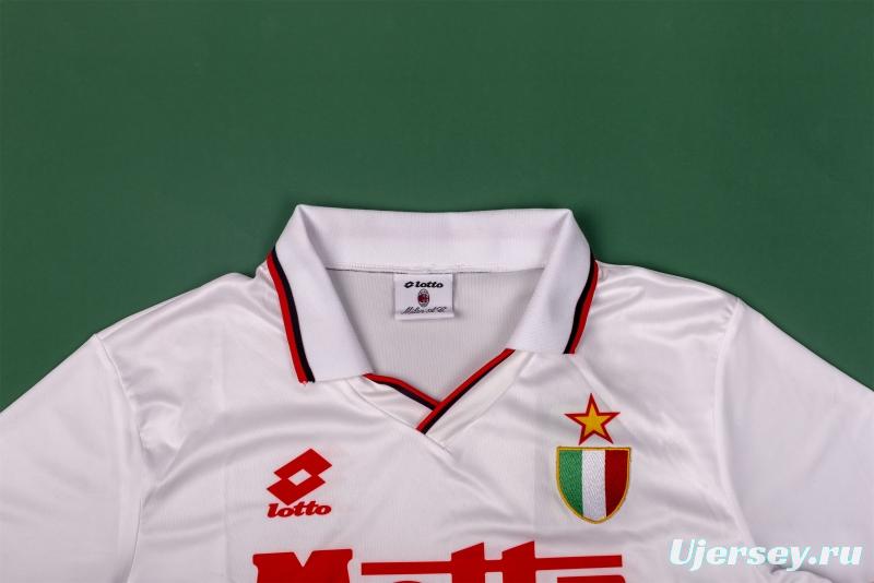 RETRO 93/94 AC Milan Away Soccer Jersey