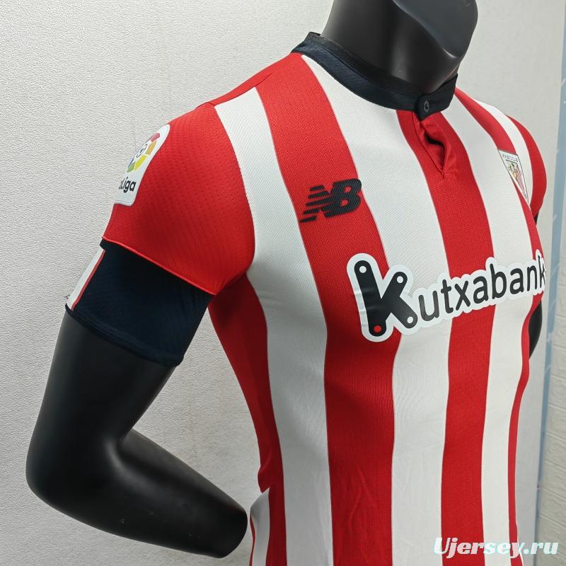 Player Version 22/23 Bilbao Athletic Home Soccer Jersey