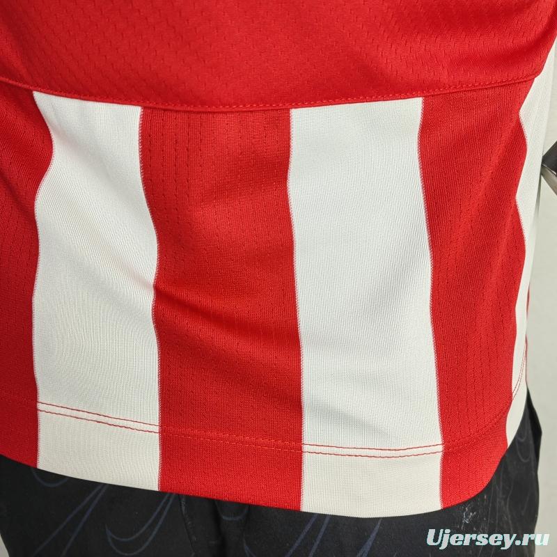 Player Version 22/23 Bilbao Athletic Home Soccer Jersey