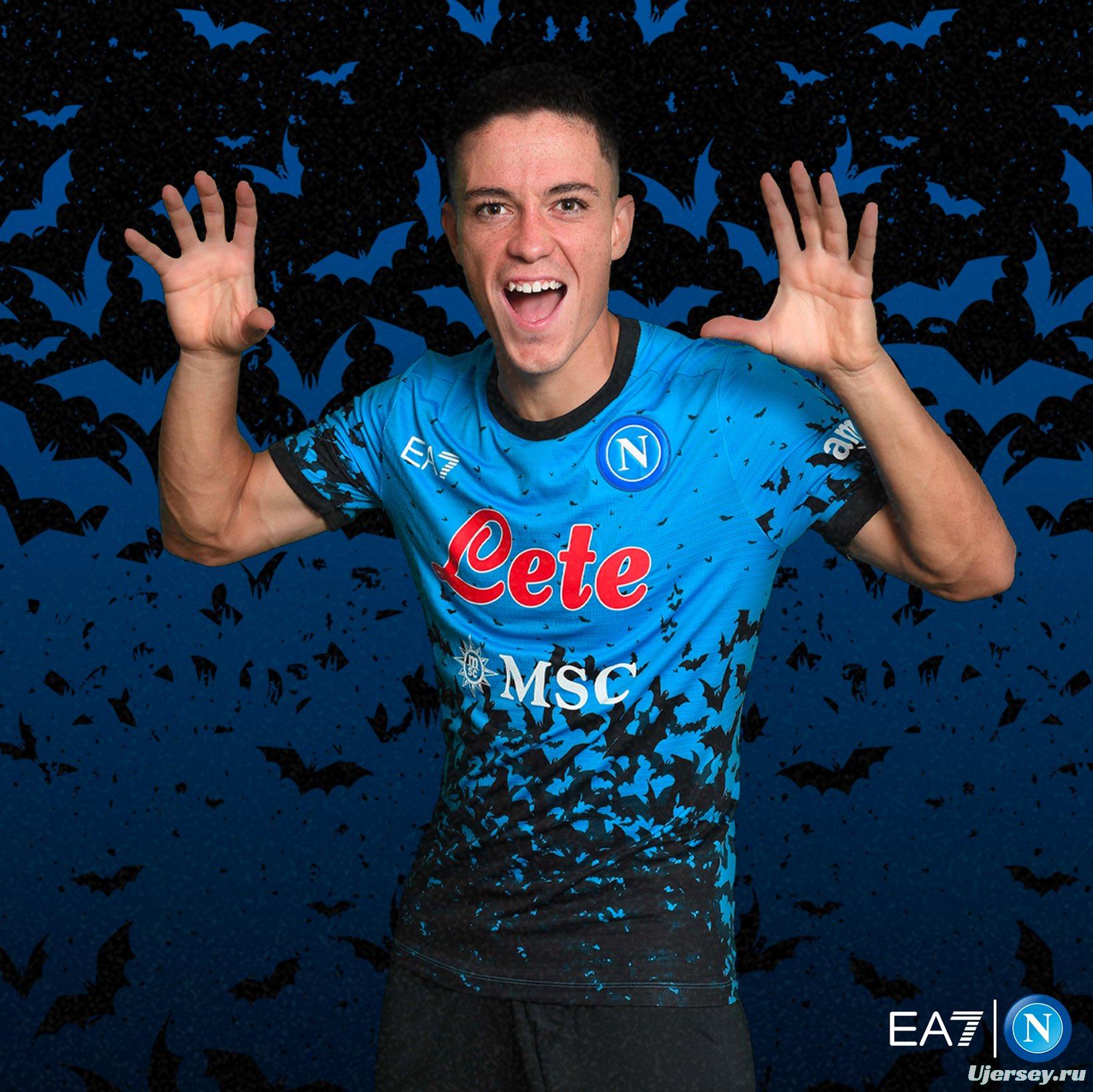 22/23 SSC Napoli EA7 Halloween Jersey