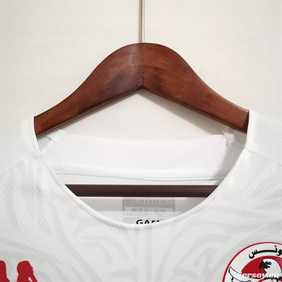 2022 Tunisia Away Soccer Jersey