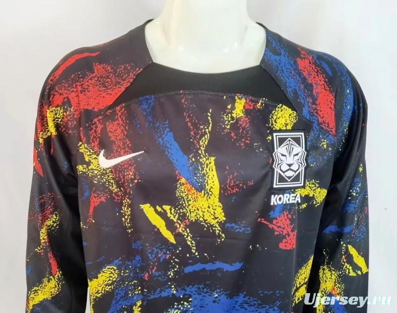 2022 Korea Away Long SLeeve Jersey