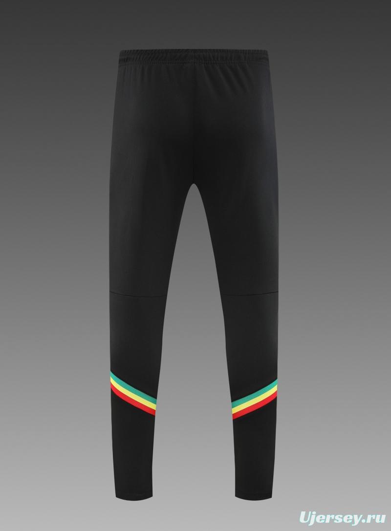 2022 Senegal Green Half Zipper Tracksuit