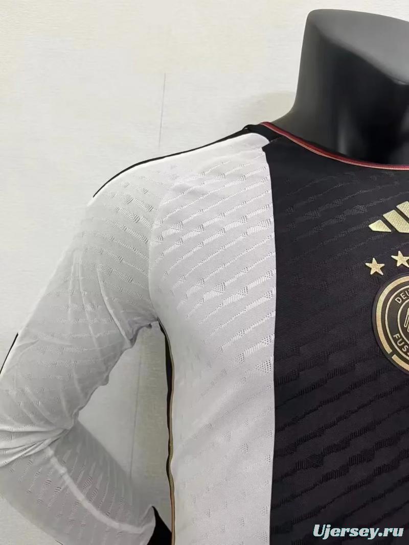 Player Vision 2022 Germany Home Long Sleeve Jersey