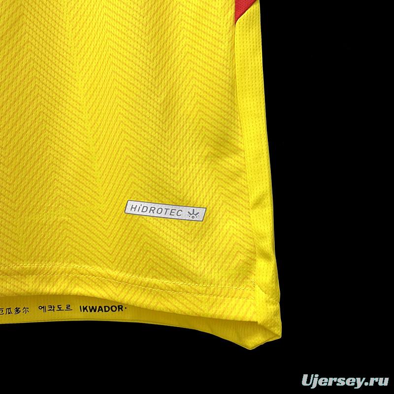 2022 Ecuador Home Jersey