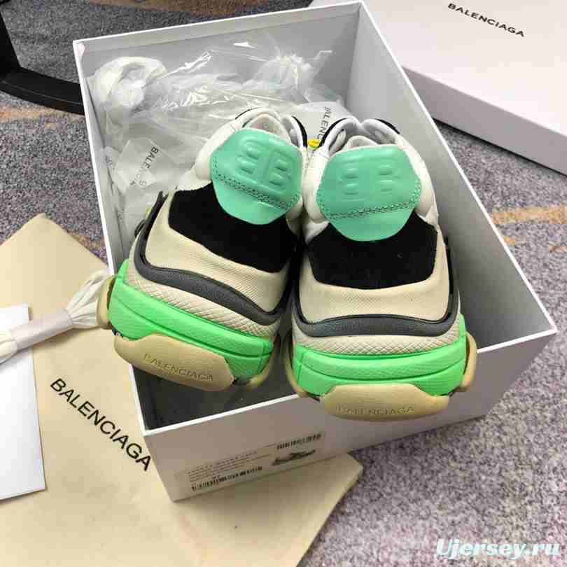 Men Balenciaga Triple-S 2 White/Black Sneaker