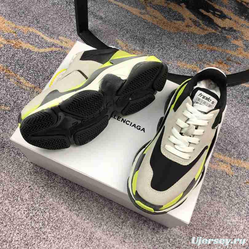 Men Balenciaga Triple-S 2 Green/Grey Sneaker