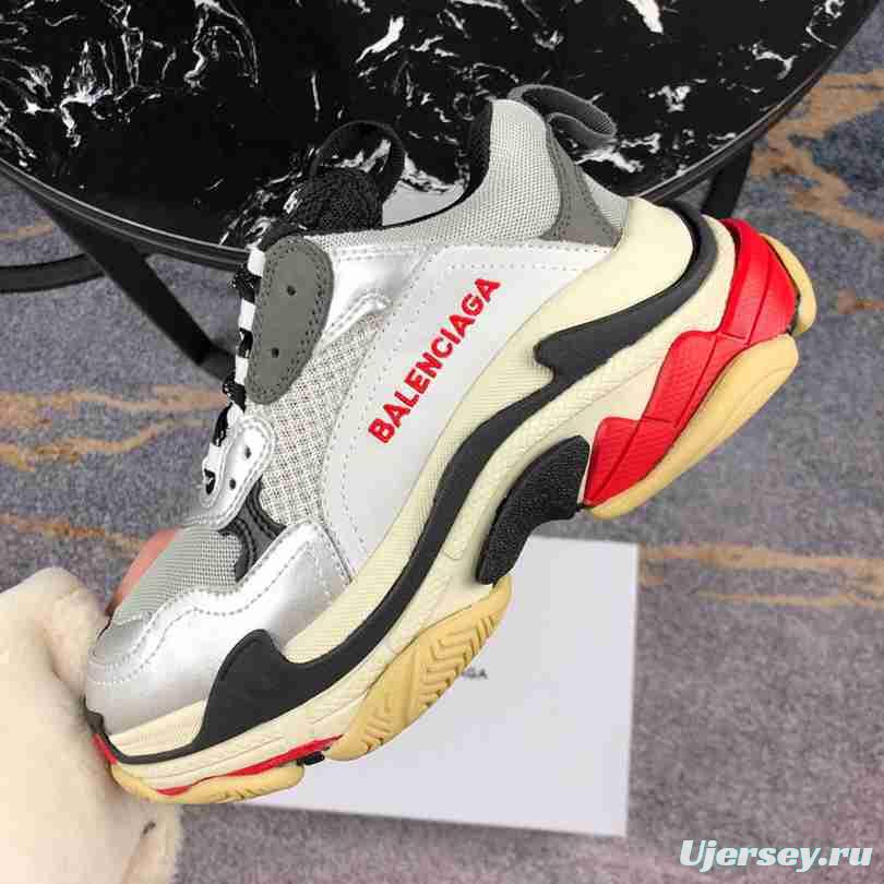 Men Balenciaga Triple-S Sneaker Red/Grey