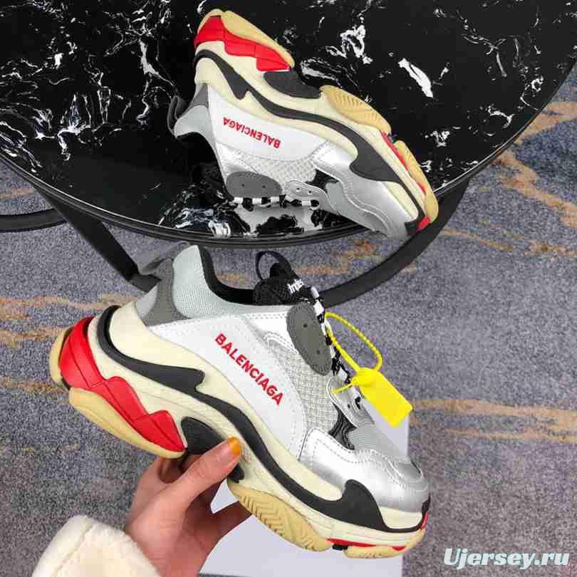 Men Balenciaga Triple-S Sneaker Red/Grey