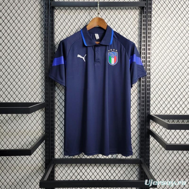 2023 POLO Italy Navy Training Jersey