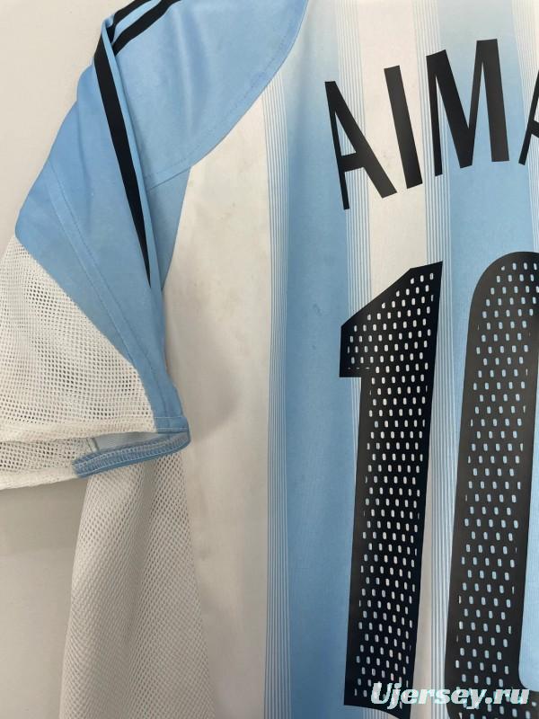 Retros 2004 Argentina Home Jersey