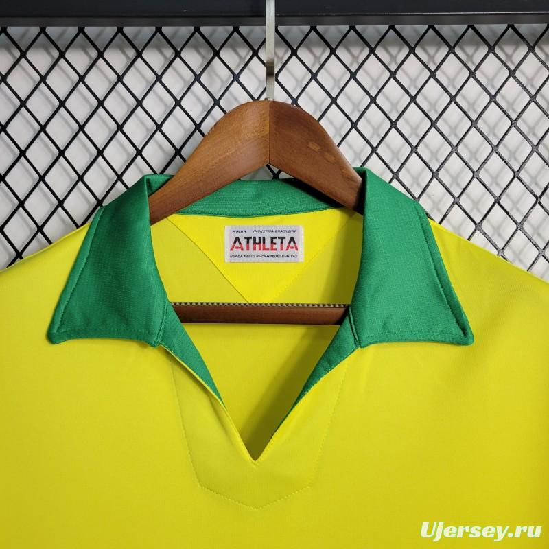 Retro 1958 Brazil Home Jersey