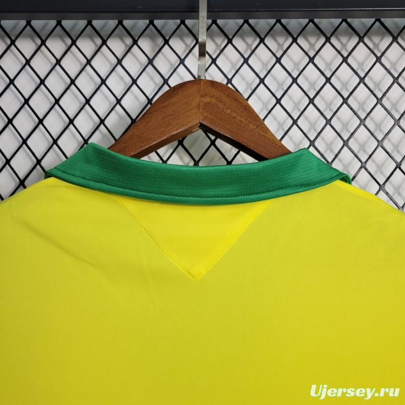 Retro 1958 Brazil Home Jersey