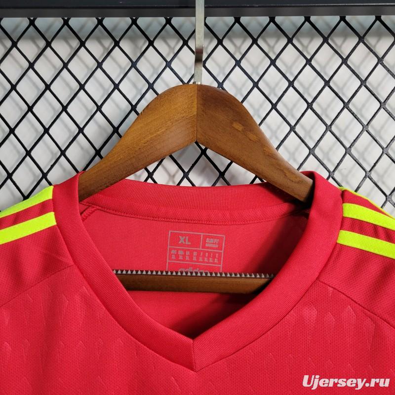 3 Star 2023  Argentina Red Goalkeeper Jersey