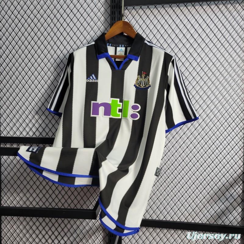 Retro 2000-01 Newcastle Home Soccer Jersey