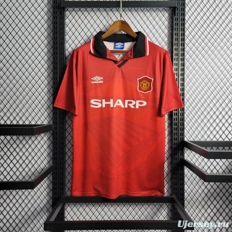 Retro 94/96 Manchester United Home Jersey