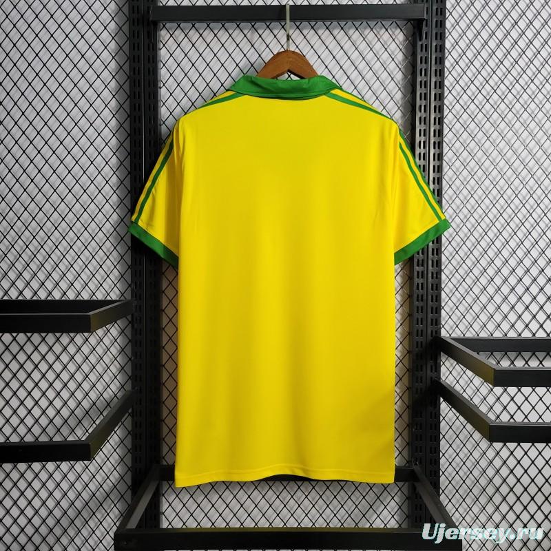 Retro 1997 Brazil Home Jersey