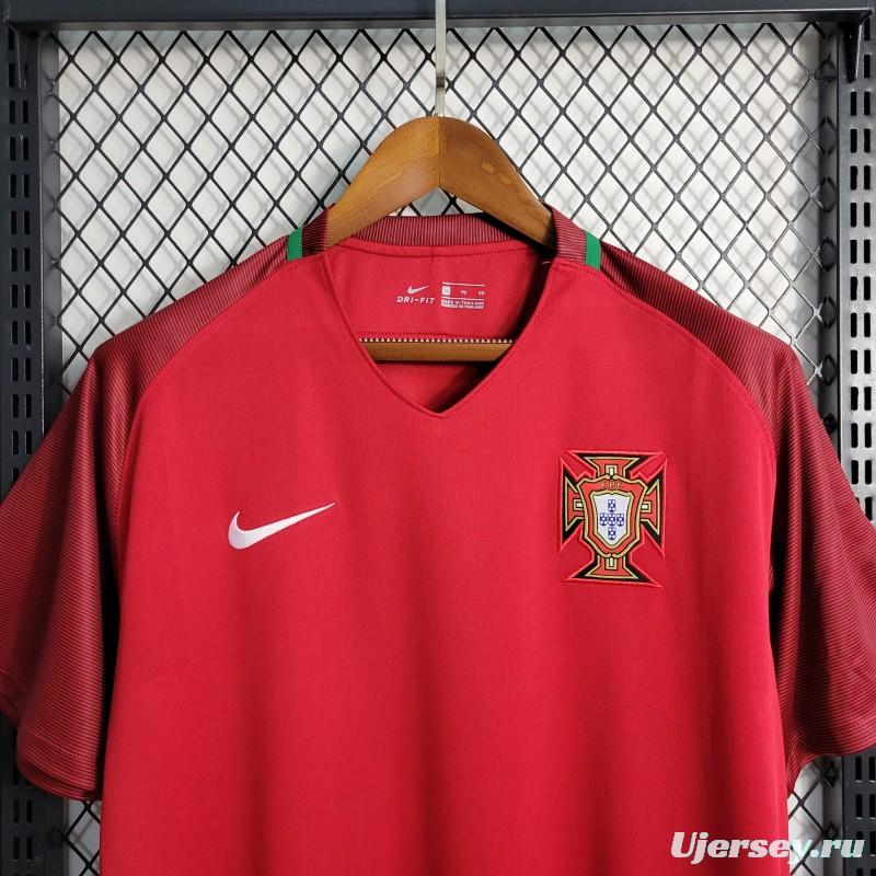 Retro 2016 Portugal Home Jersey