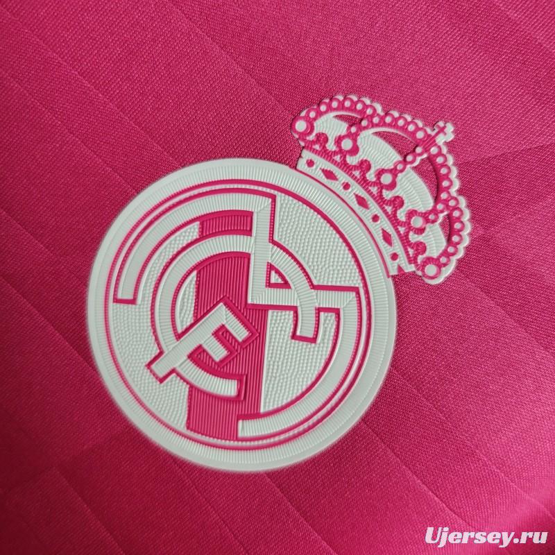 Retro 14-15 Real Madrid Away Pink Jersey