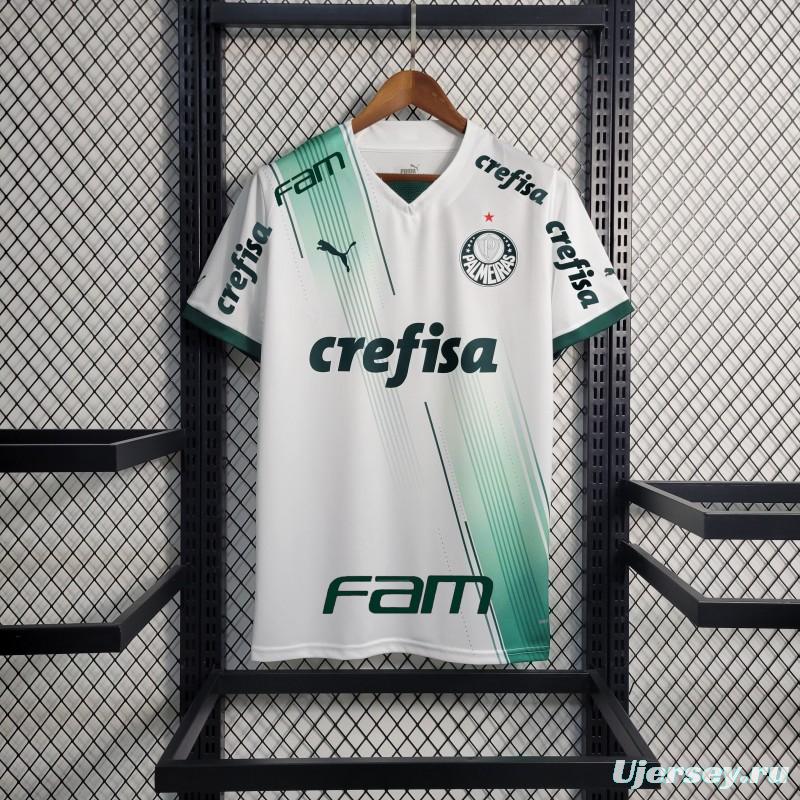 23/24 Palmeiras Away Jersey +With Full Sponsors+Patches