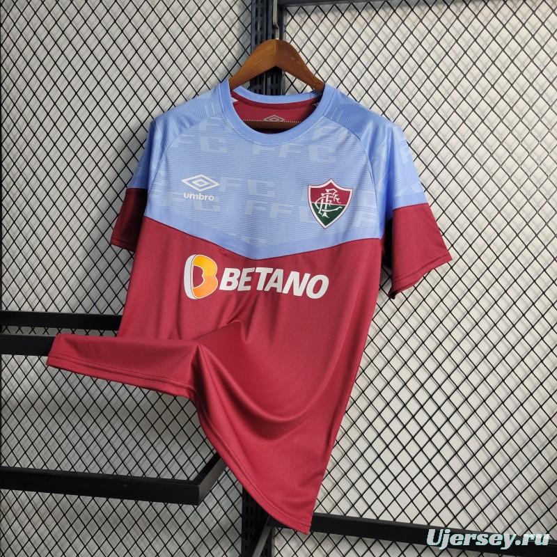 23-24 Fluminense Blue/Red Training Jersey