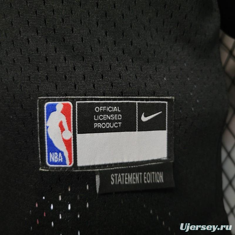 NBA Bull Stadium Black Jersey