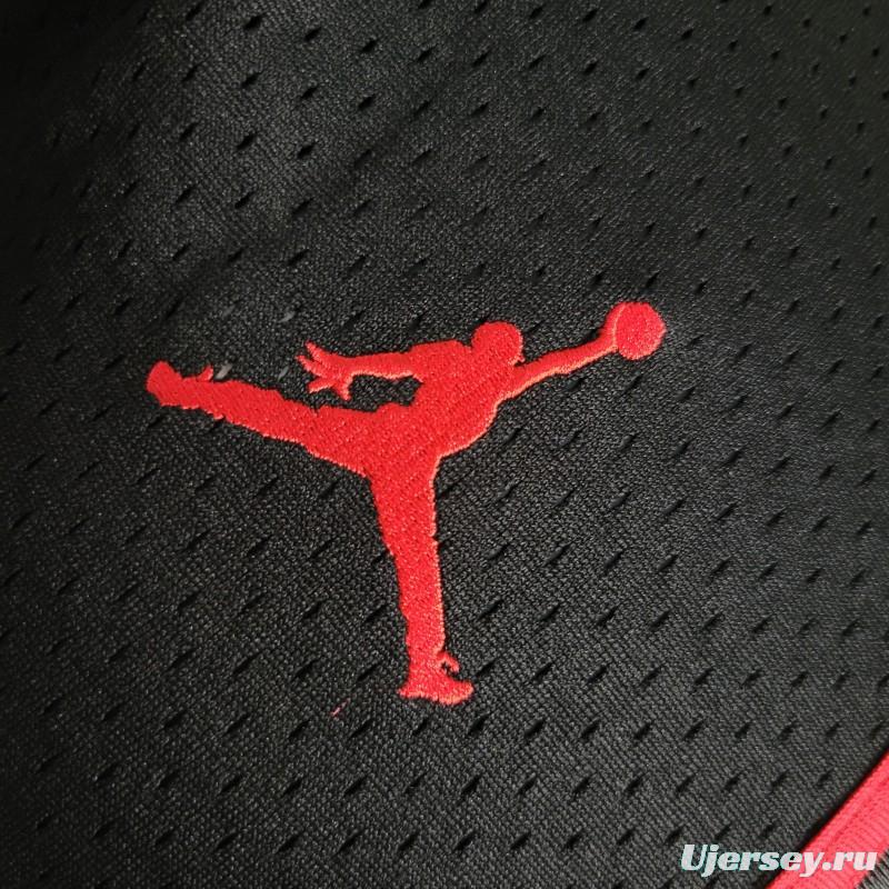 NBA Bull Stadium Black Jersey