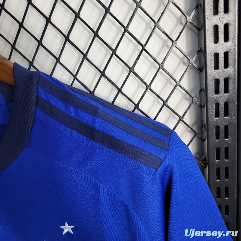 23-24 Cruzeiro Home Jersey