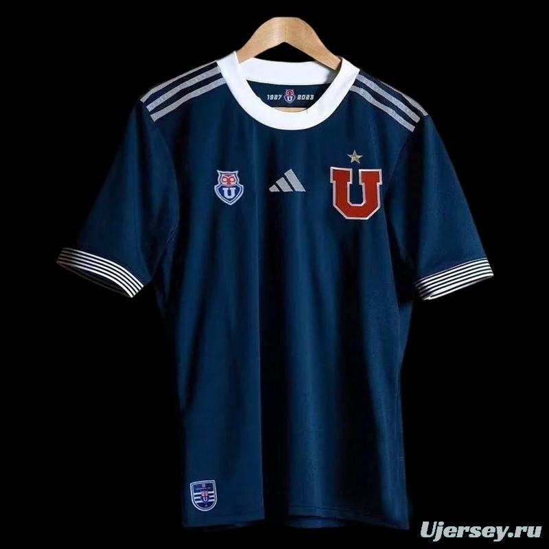 23/24 Club Universidad De Chile Special Navy Jersey