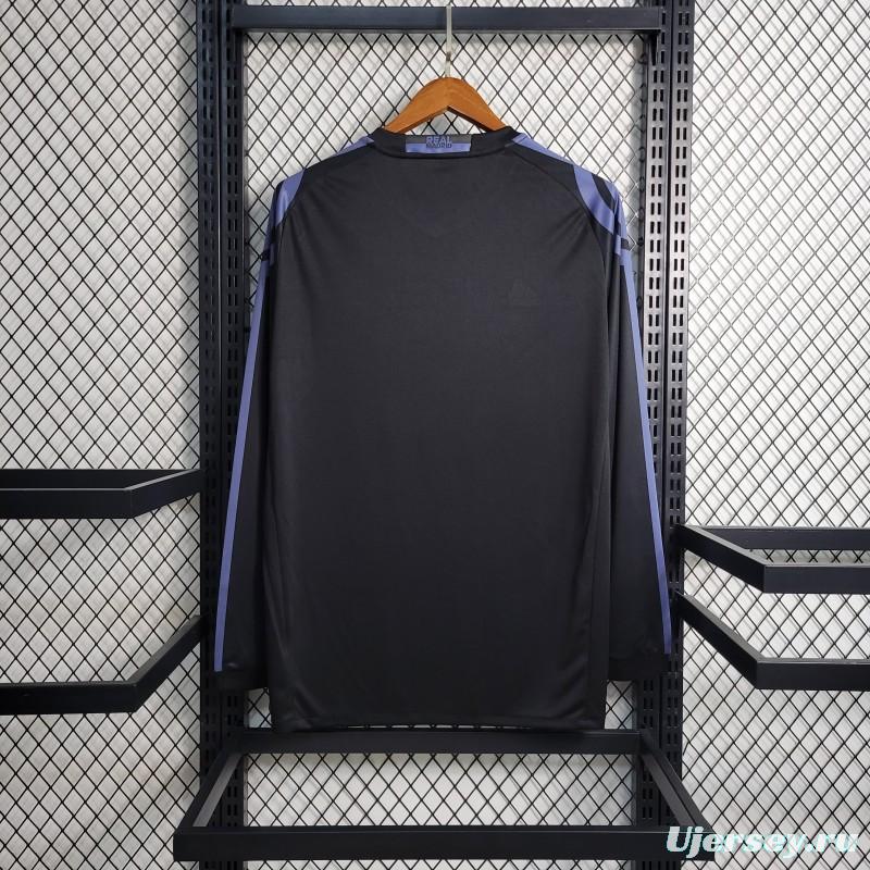 Retro16-17 Real Madrid Third Long Sleeve Jersey