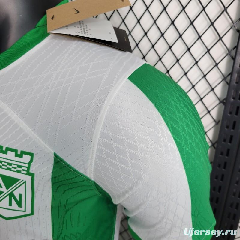 Player Version 23-24 Atlético Nacional Home Jersey