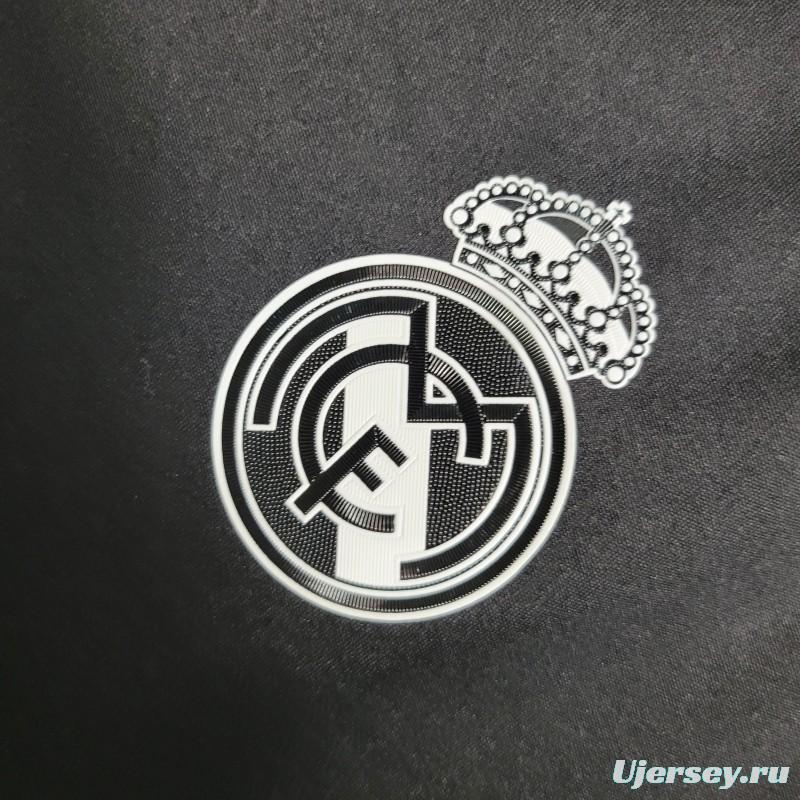 Retro 16-17 Real Madrid Third  Black Jersey