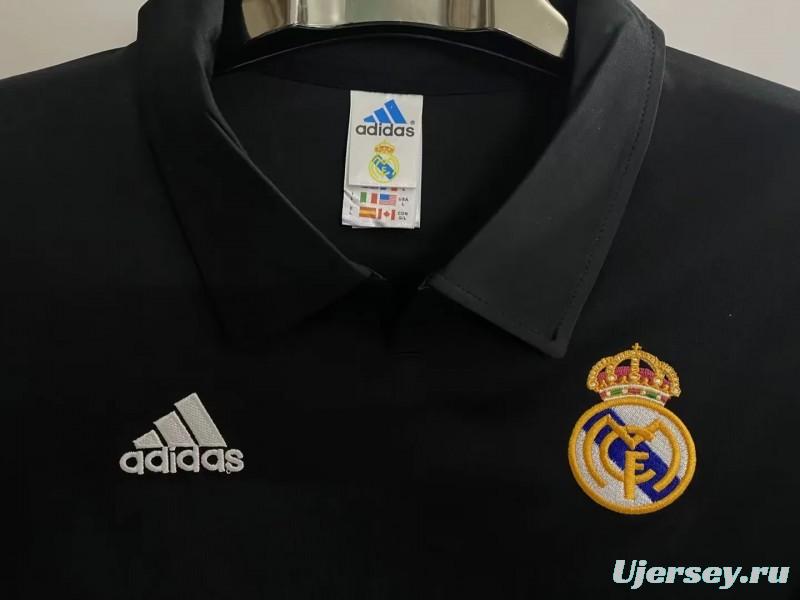 Retro 02/03 Real Madrid Black Century Jersey