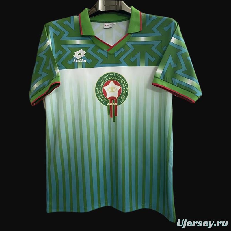 Retro 1994 Morocco Away Green Jersey