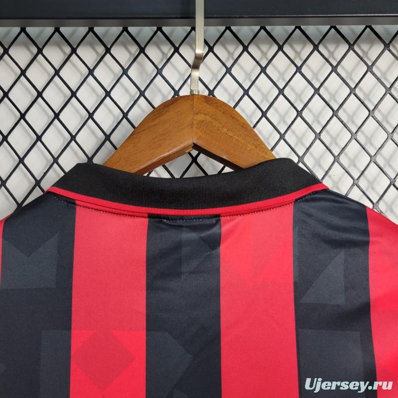 Retro 93-94 AC Milan Home Soccer Jersey