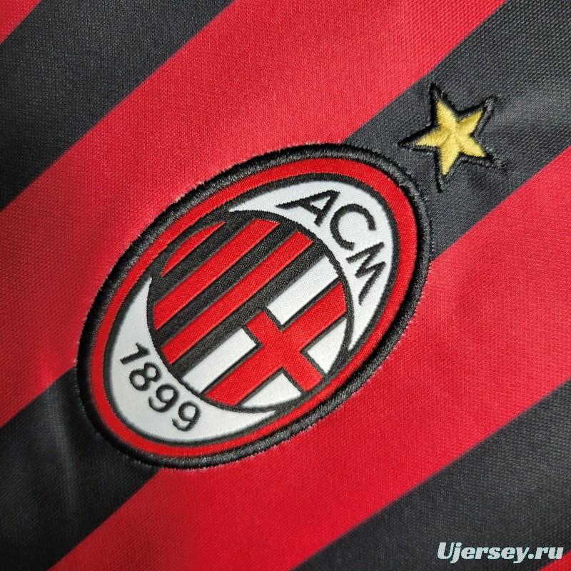 Retro 16-17 AC Milan Home Soccer Jersey