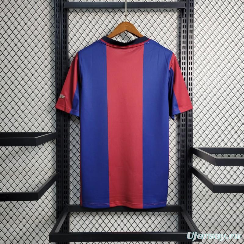 Retro 98-99 Barcelona Home Soccer Jersey